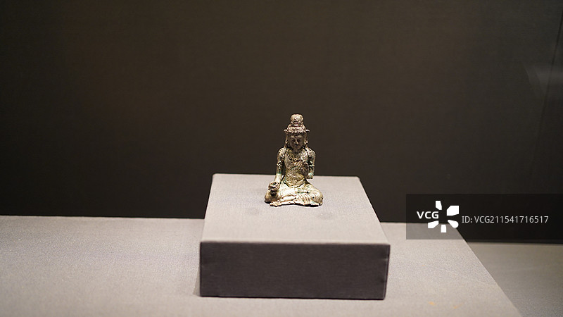 昆明云南省博物馆宗教文物展图片素材