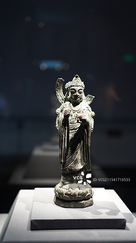 昆明云南省博物馆宗教文物展图片素材