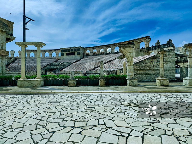 澳门渔人码头风光图片素材