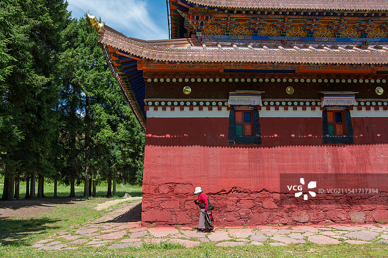 格尔底寺图片素材