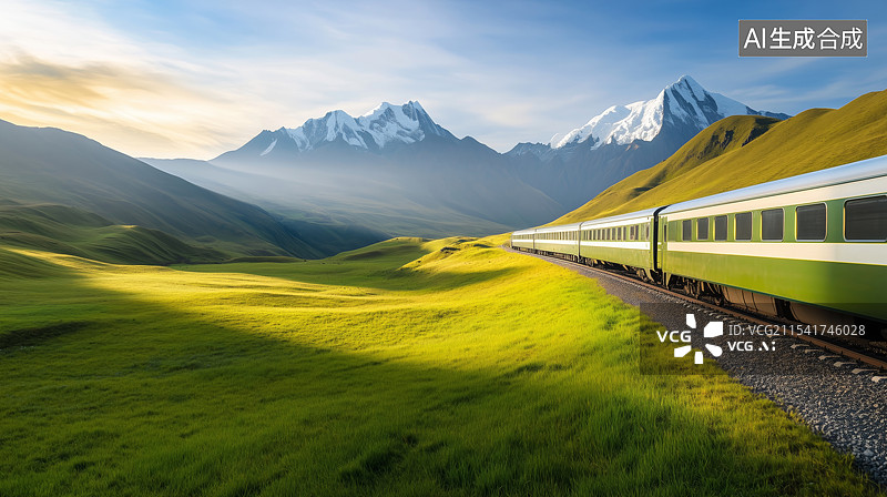 【AI数字艺术】远方之旅图片素材