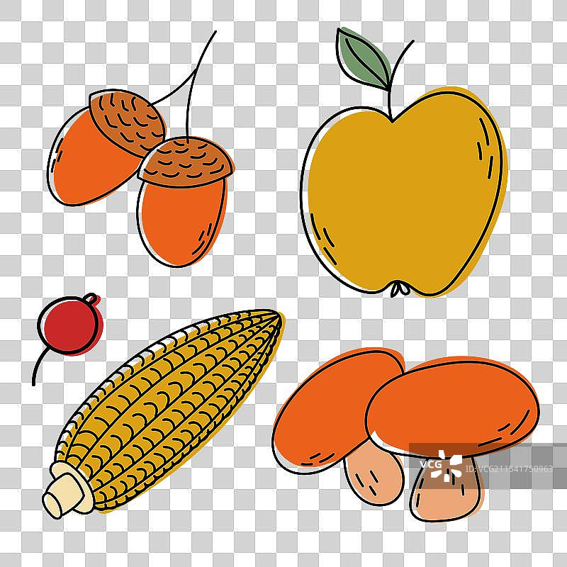 色彩斑斓的描绘合集图片素材