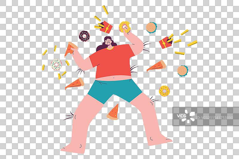 饮食失调图片素材