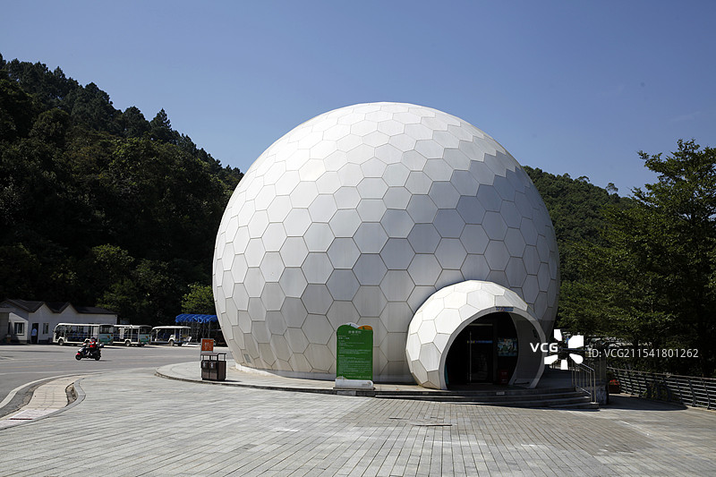 广西高峰林场高峰森林公园球幕影院图片素材