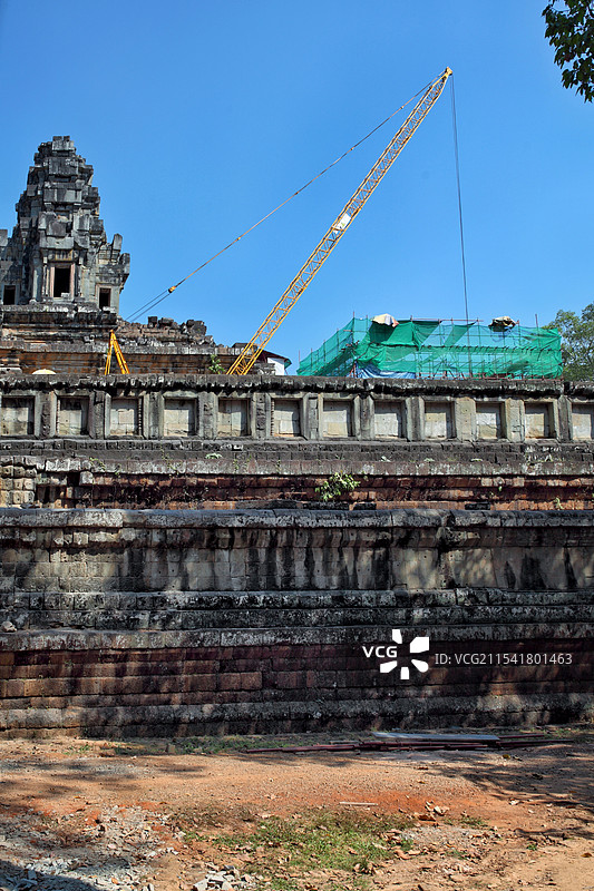 吴哥古迹茶胶寺图片素材