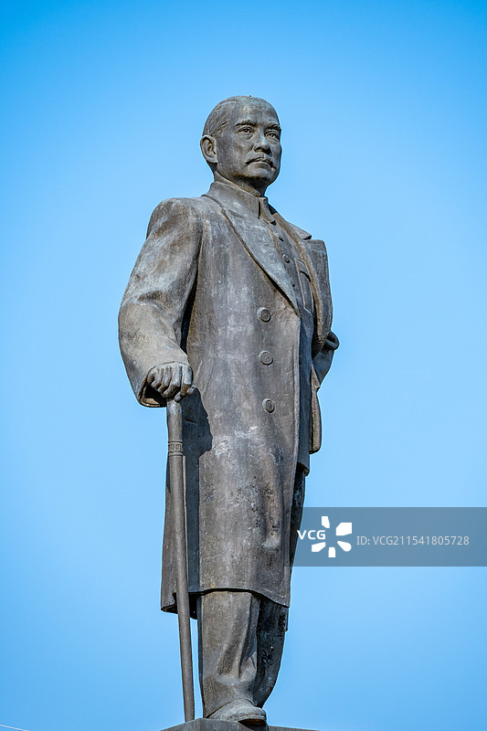 孙中山纪念堂雕像图片素材
