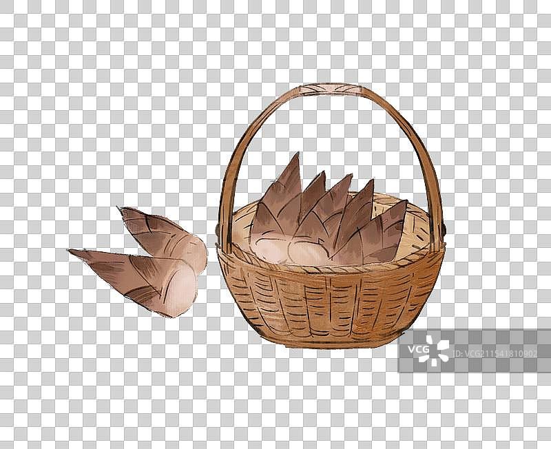 一篮竹笋图片素材