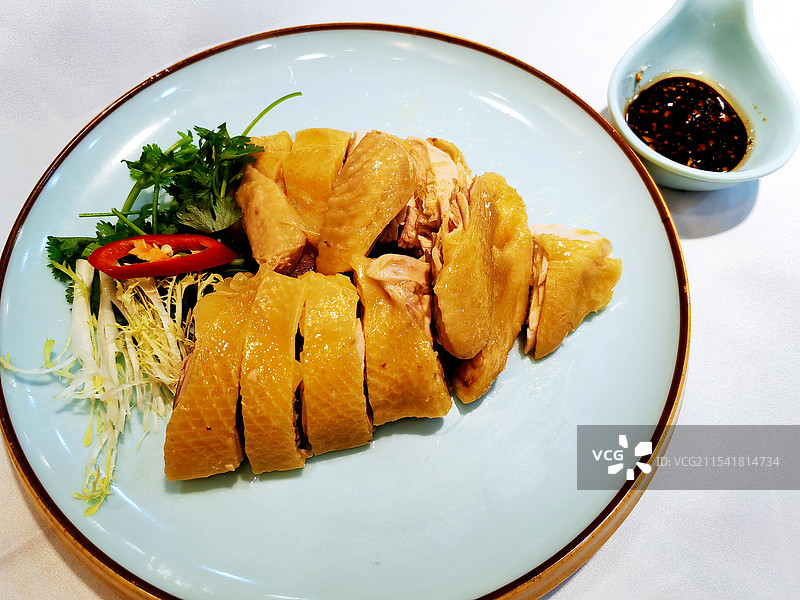 名粤菜白切鸡图片素材
