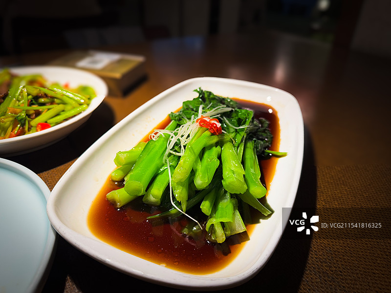 西湖酱油青菜图片素材