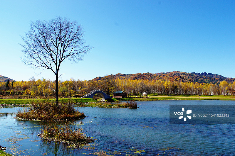 伊春九峰山养心谷图片素材