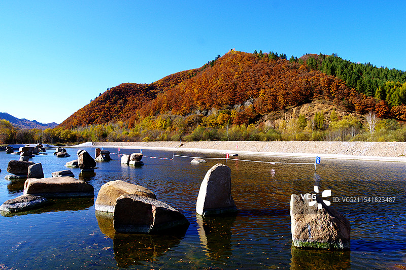 伊春九峰山养心谷图片素材