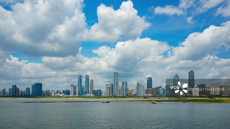 南昌赣江城市风光图片素材