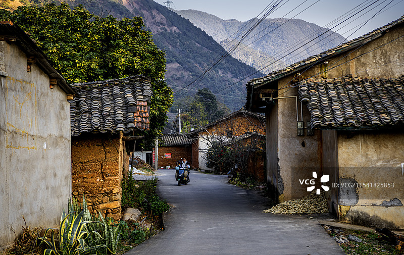 德昌点海花沟现存的村民民房2图片素材