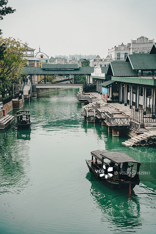 广东省开平赤坎古镇图片素材