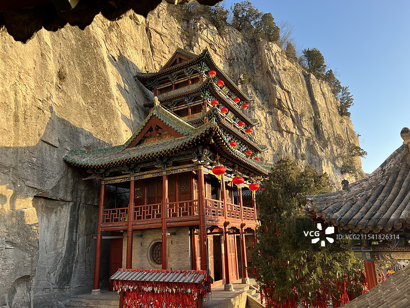 邯郸市涉县5A级景点-娲皇宫组图图片素材