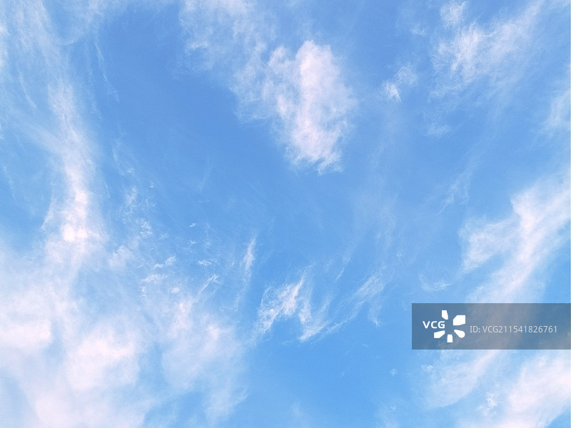 晴朗的天空背景图。蓝天白云图片素材