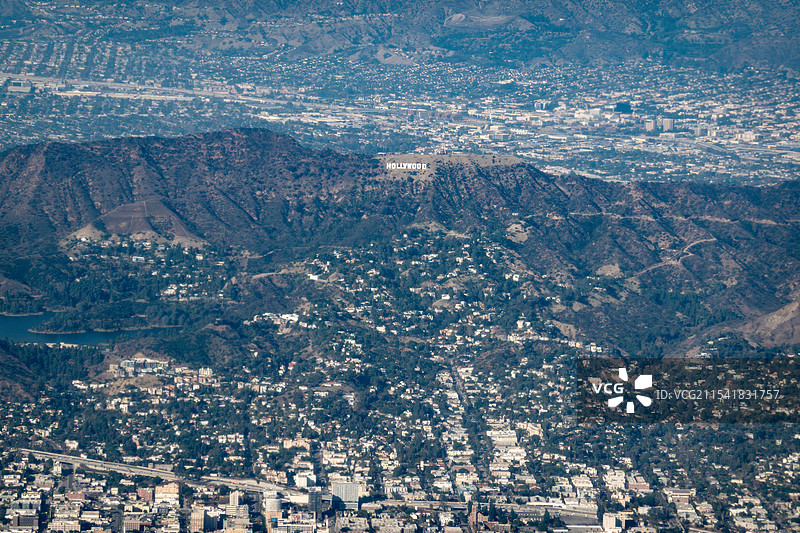 好莱坞标志 美国洛杉矶图片素材