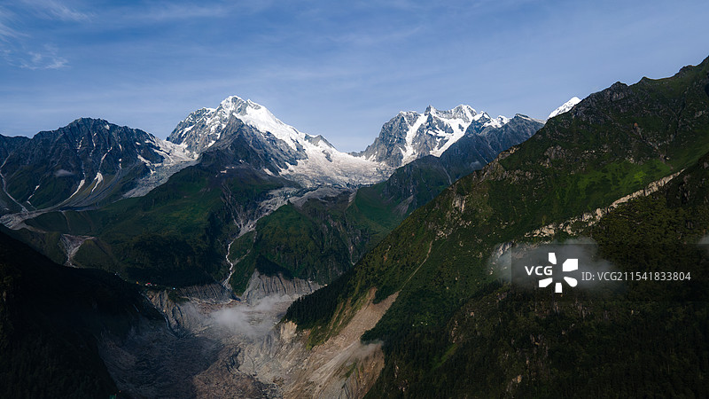 甘孜州海螺沟景区图片素材