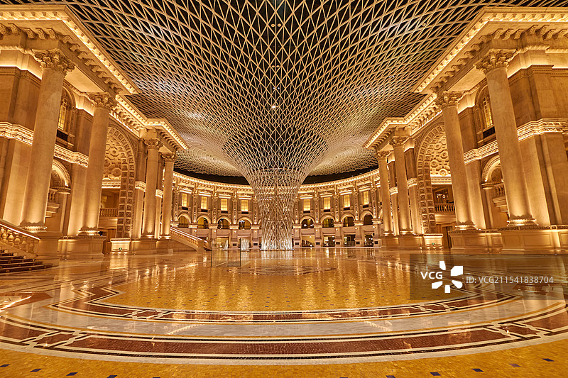 佛山罗浮宫家具中心欧洲古典风格室内建筑图片素材