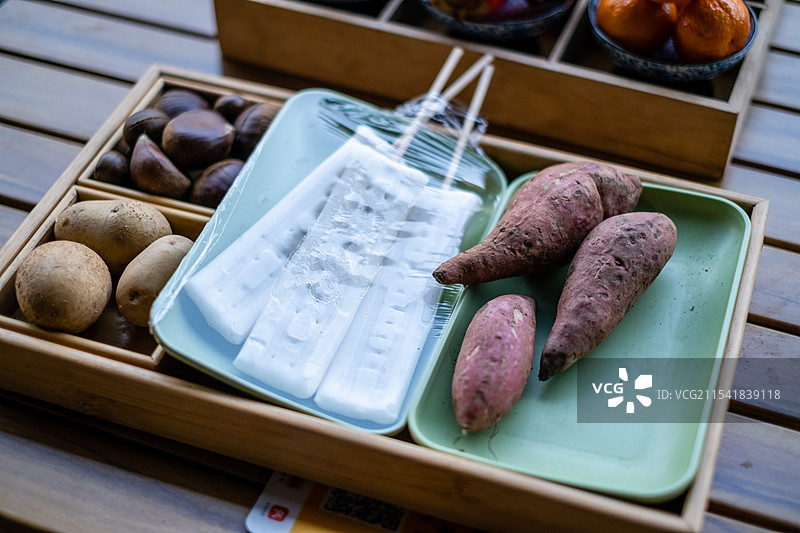 小吃 美食 围炉煮茶 美食摄影图片素材