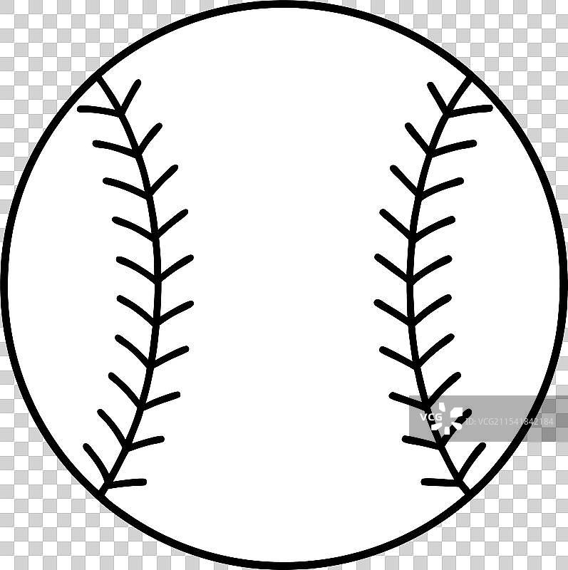 棒球图标设计模板图片素材