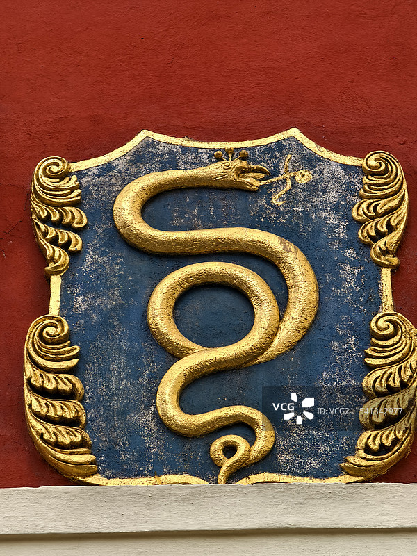 捷克布拉格，徽章图片素材