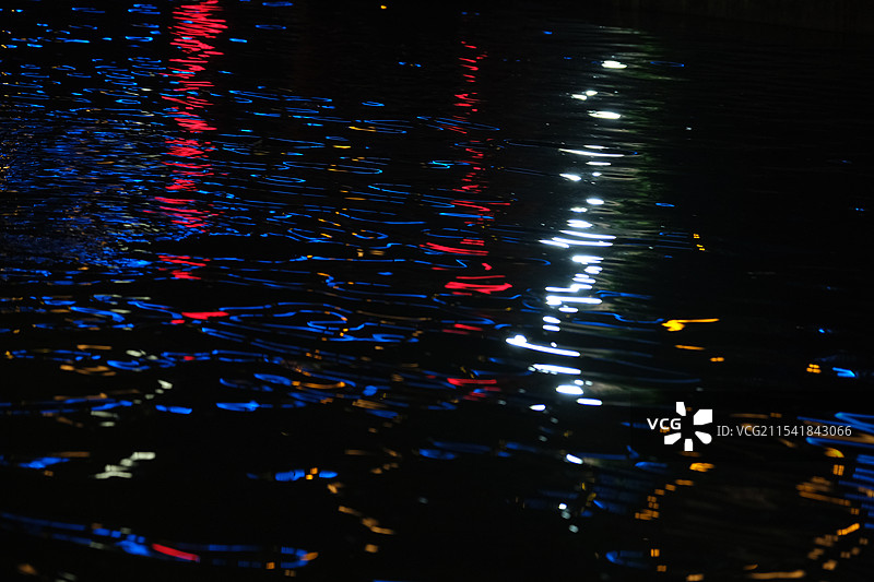 水波摄于贡水河图片素材