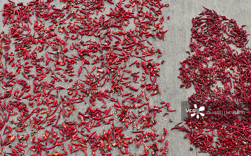 晒辣椒，奉贤图片素材