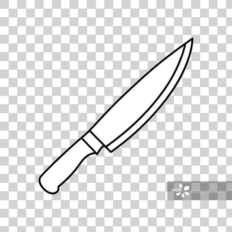 刀具轮廓图片素材