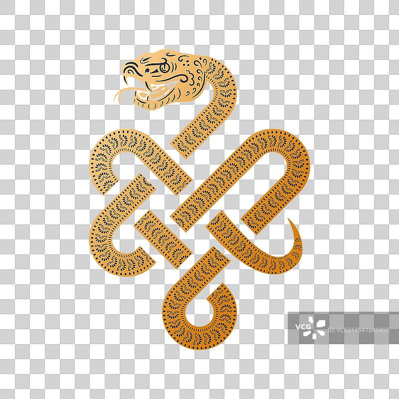 中国新年：绿色森林之年图片素材