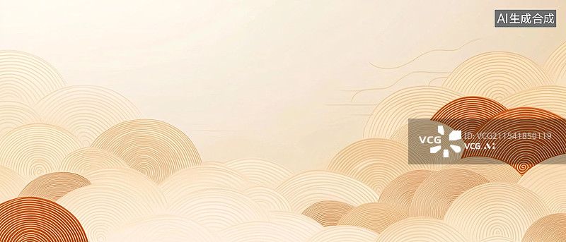 【AI数字艺术】梦幻感 抽象美感 生动 遐想 魅力 国风 绘画插图 分离着色 复古图片素材