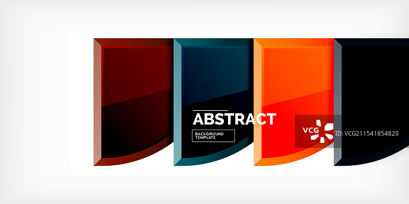 光滑的圆形几何背景图片素材