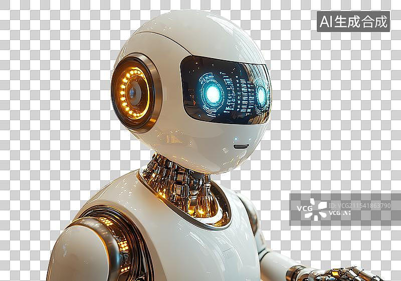 【AI数字艺术】服务于人类的人工智能机器人图片素材