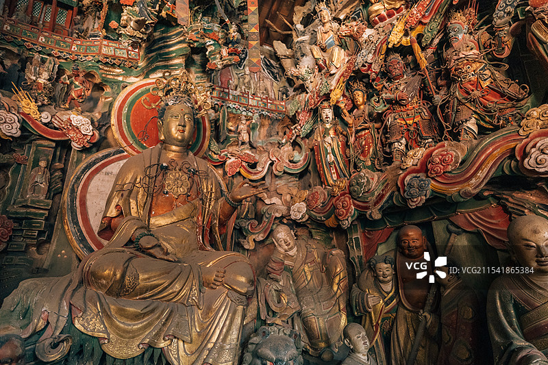 长治观音堂图片素材