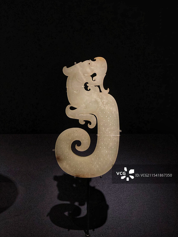 良渚博物院“宜子孙”玉器图片素材