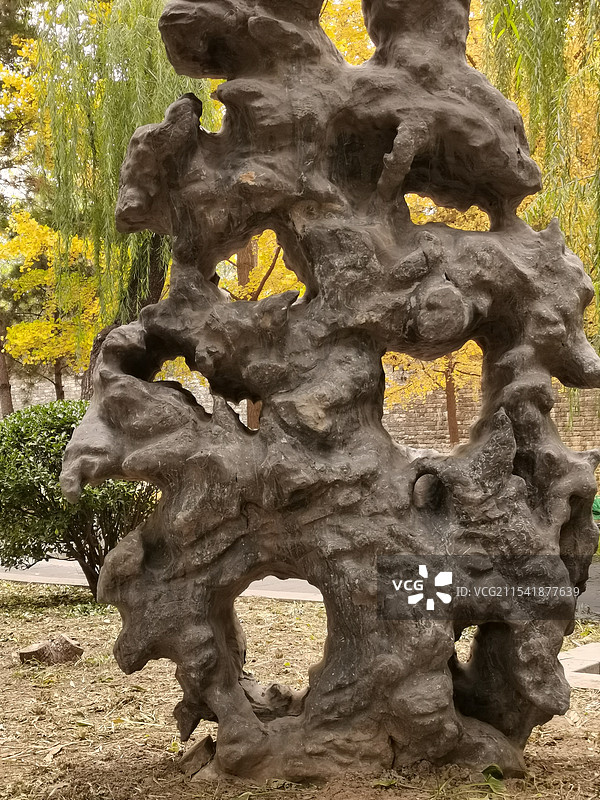 明城墙遗址公园一隅图片素材