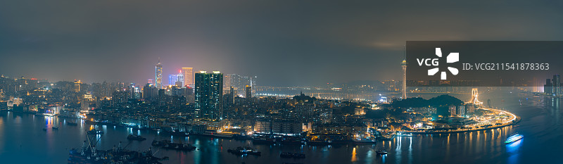 澳门全景图片素材