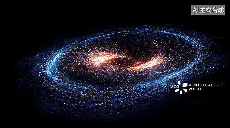 【AI数字艺术】宇宙太空星云背景图片素材