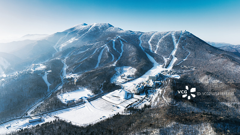 亚布力滑雪场图片素材