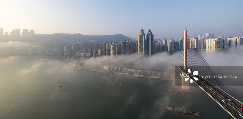 重庆嘉陵江石门大桥图片素材