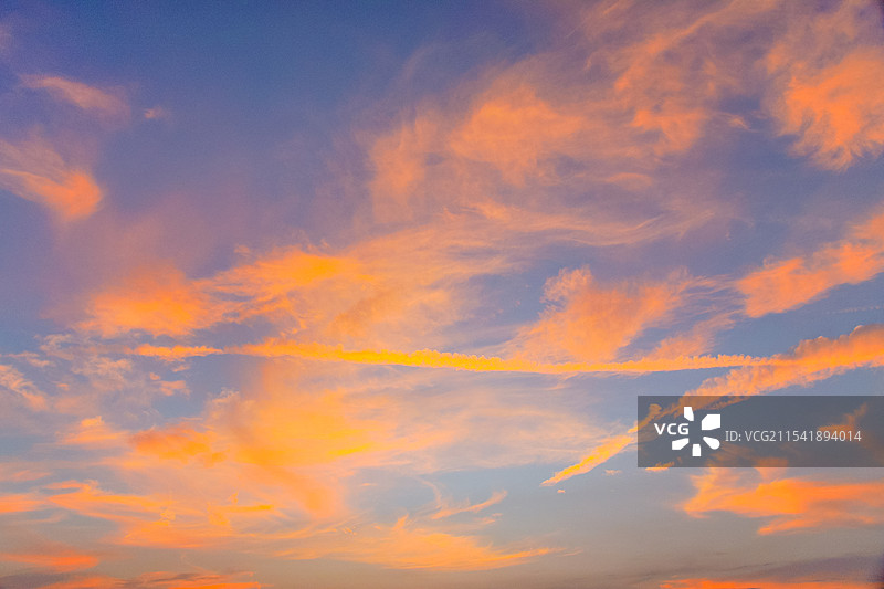 火烧云图片素材