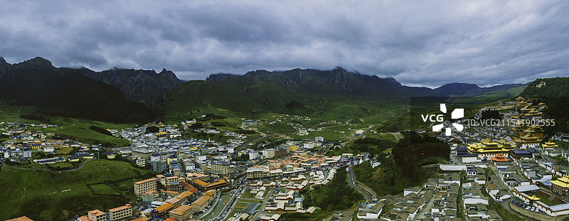 郎木寺镇图片素材