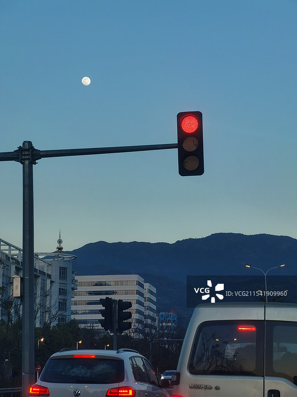 下班路上图片素材