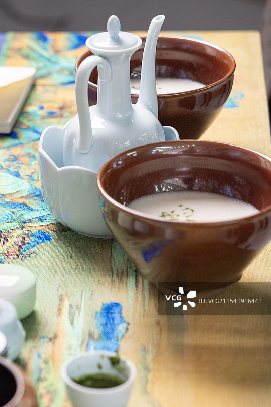 中华宋代点茶器具图片素材