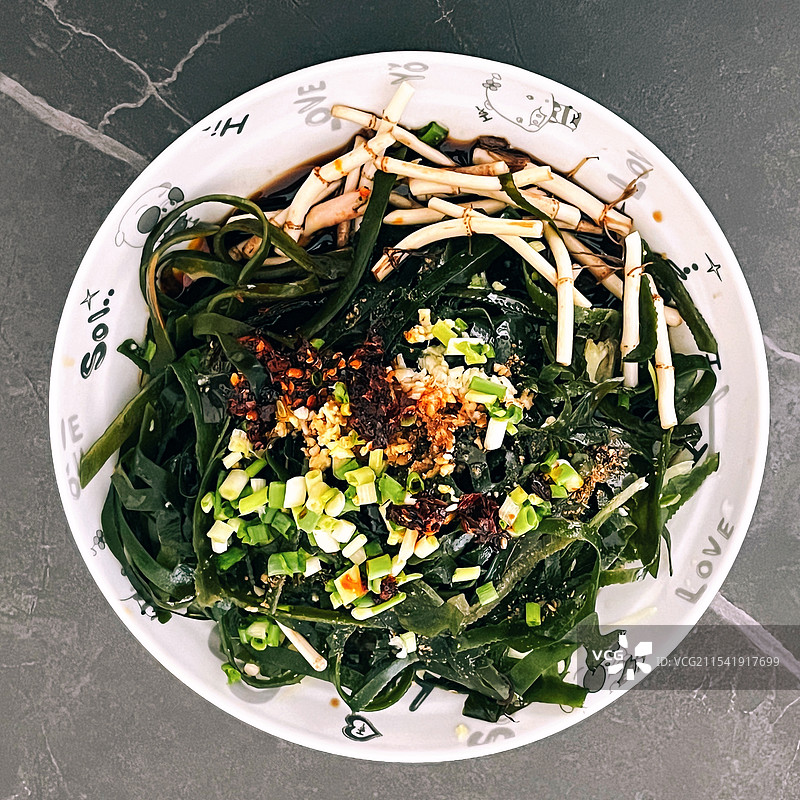 凉拌三丝图片素材