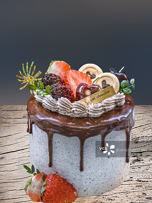 水果蛋糕图片素材