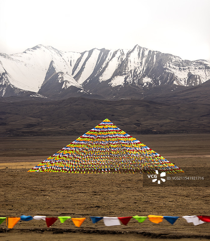 大西北的雪山图片素材