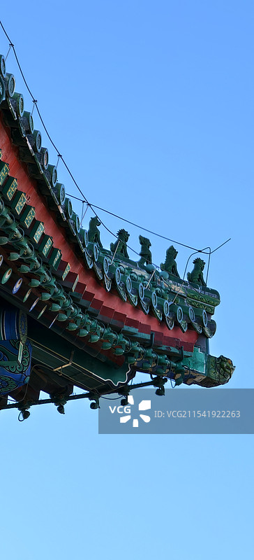 正阳门（前门）箭楼，屋檐，中国式建筑图片素材