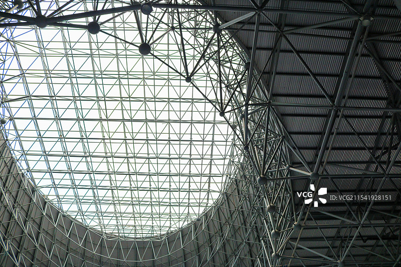 江西南康家居小镇展馆的穹顶图片素材