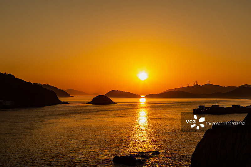 玉环市东沙渔村图片素材